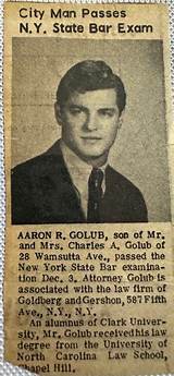 Aaron Richard Golub Net Worth