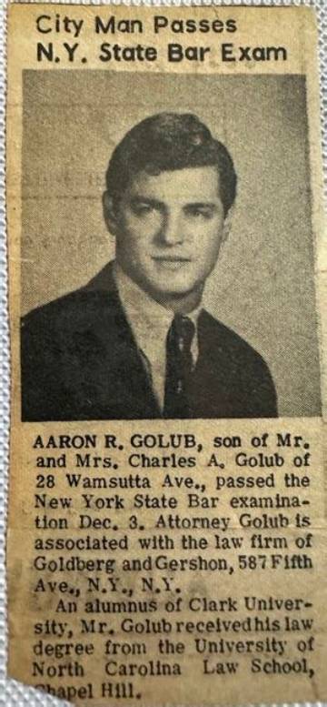 Aaron Richard Golub Net Worth