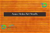 Anne Helm Net Worth