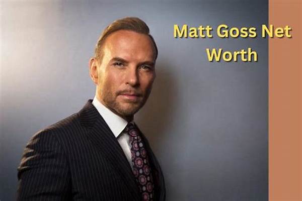 Anton Goss Net Worth