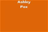 Ashley Fox Net Worth