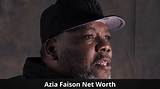 Azie Faison Jr. Net Worth