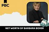 Barbara Boxer Net Worth