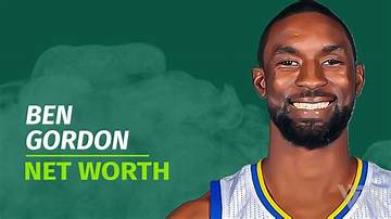 Ben Gordon Net Worth