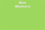 Ben Masters Net Worth