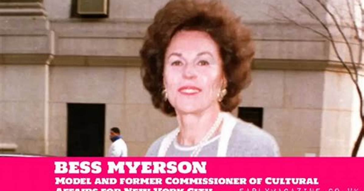 Bess Myerson Net Worth