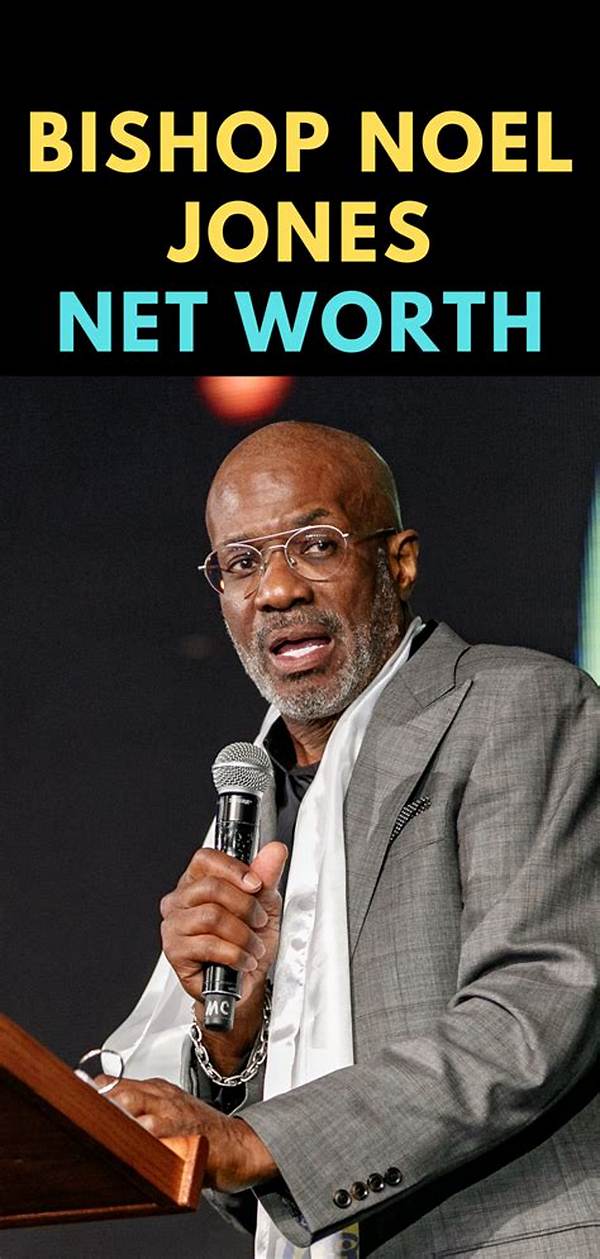 Bishop Noel Jones Net Worth