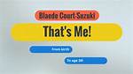 Blaede Court-Suzuki Net Worth