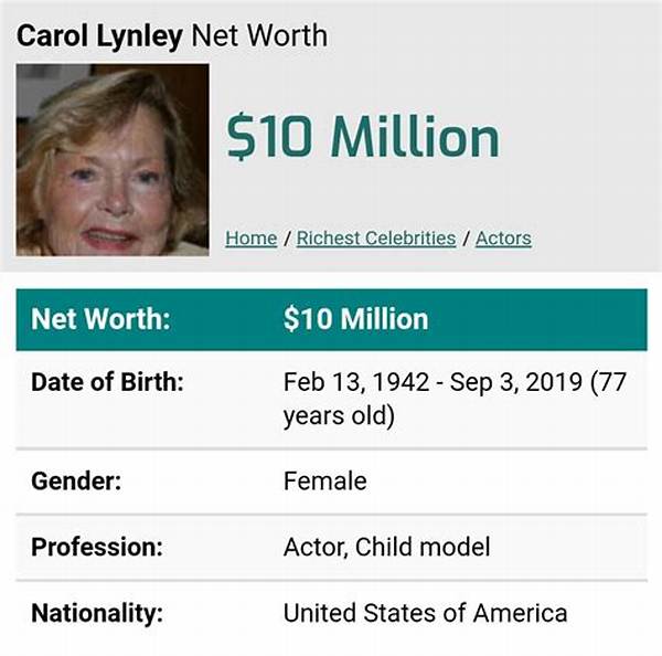 Carol Shaya Net Worth
