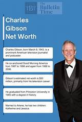 Charles Gibson Net Worth