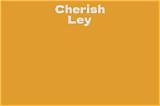 Cherish Ley Net Worth