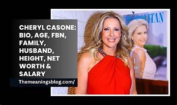 Cheryl Wilson Net Worth