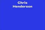 Chris Henderson Net Worth