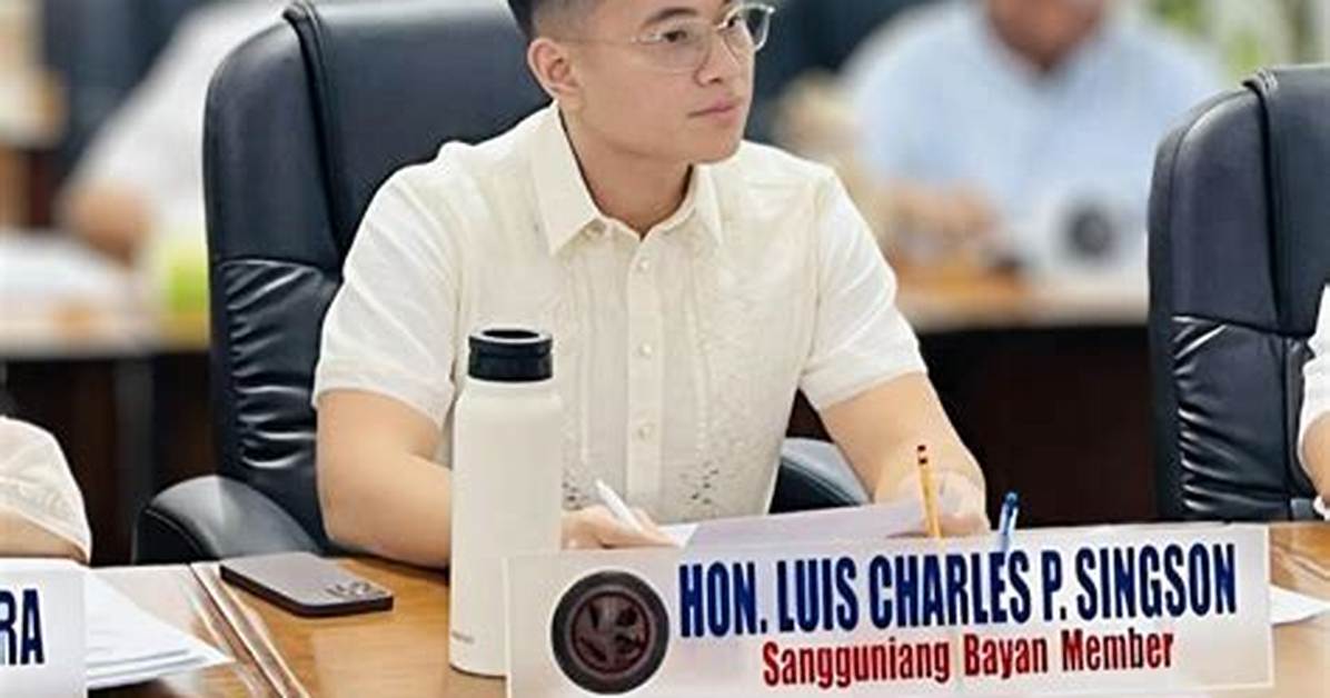 Christian Luis Singson Net Worth