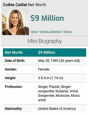 Colbie Caillat Net Worth