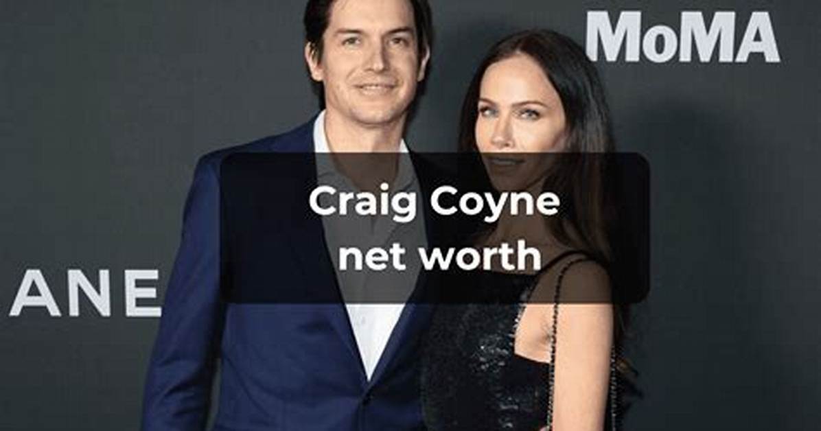 Craig Shon Net Worth