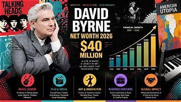 David Byrne Net Worth