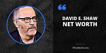 David E. Shaw Net Worth