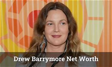 Drew Barrymore Net Worth