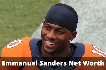 Emmanuel Sanders Net Worth