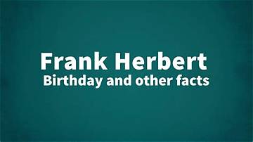 Frank Herbert Net Worth
