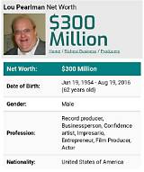 Fred Pearlman Net Worth