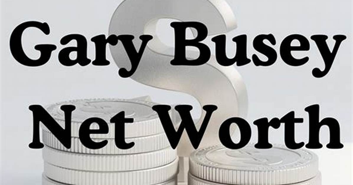 Gary Busby Net Worth