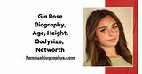 Gia Rose Net Worth