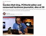 Gordon Mah Ung Net Worth