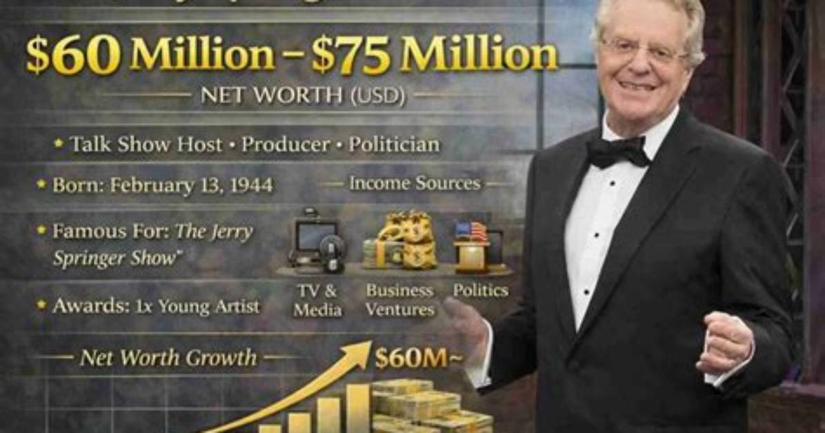Jerry Kupfer Net Worth