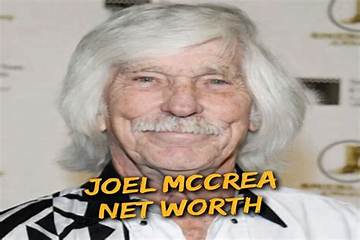 Jody Mccrea Net Worth
