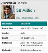 Joe Pantoliano Net Worth