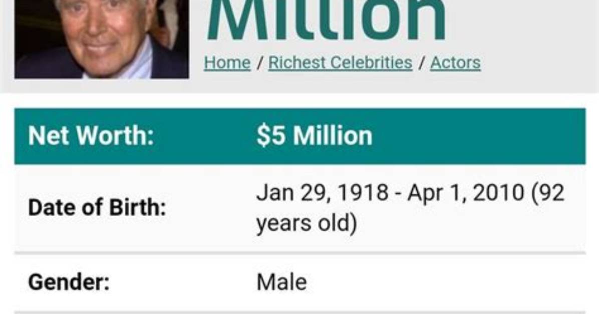 John Forsythe Net Worth