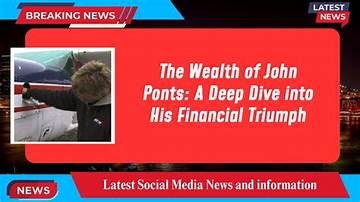 John Ponts Net Worth