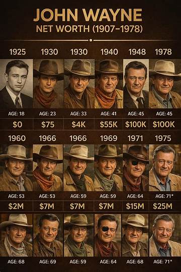 John Wayne Net Worth