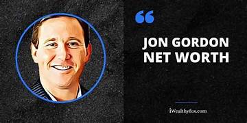 Jon Gordon Net Worth