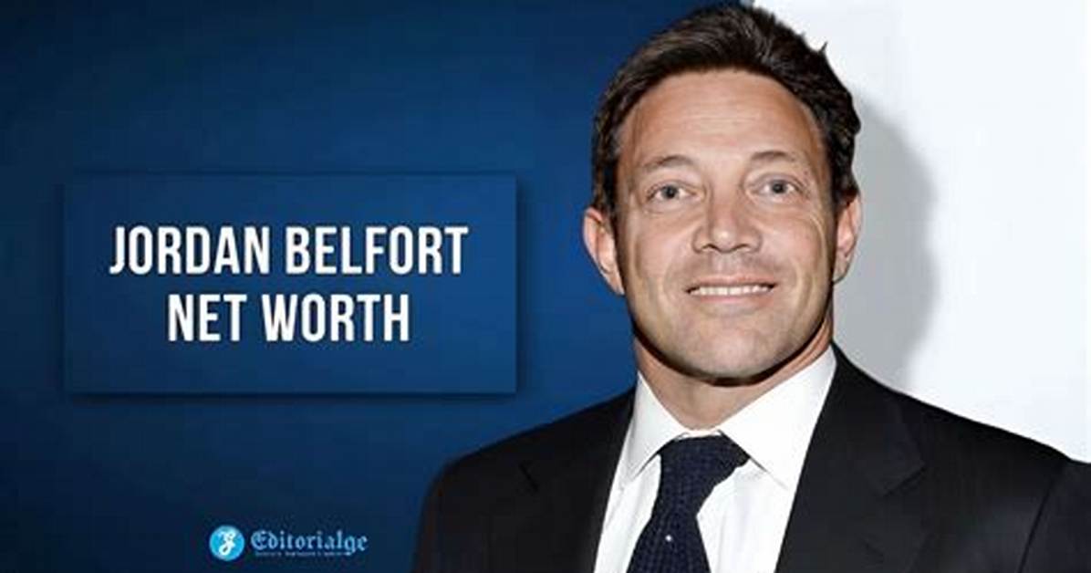 Jordan Belfort Net Worth