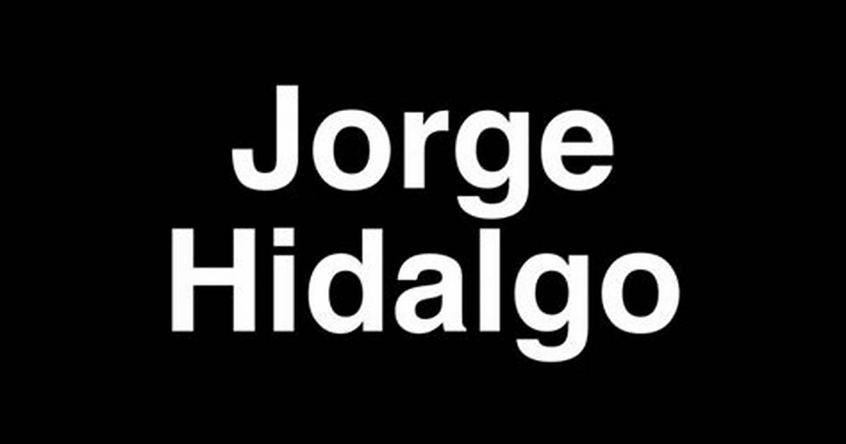 Jorge Hidalgo Net Worth