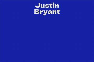 Justin Bryant Net Worth