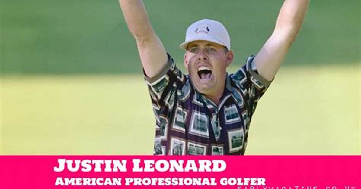 Justin Leonard Net Worth