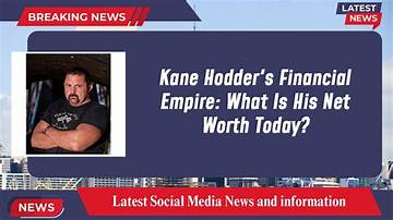 Kane Alexander Net Worth