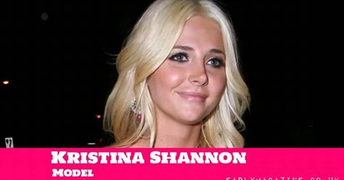 Kristina Shannon Net Worth