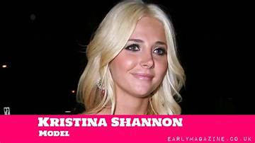 Kristina Shannon Net Worth