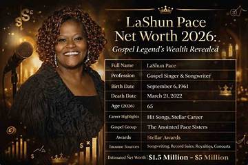 Lashun Pace Net Worth
