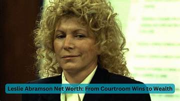 Leslie Abramson Net Worth
