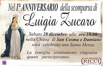 Luigia Zucaro Net Worth