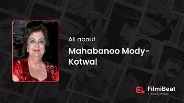 Mahabanoo Mody-Kotwal Net Worth
