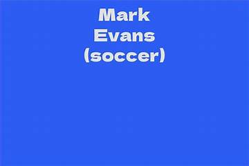 Mark Evans Net Worth