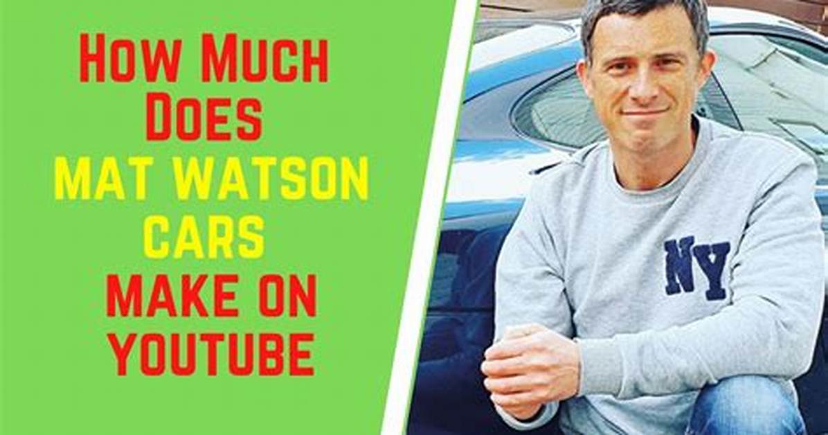 Matt Watson Net Worth