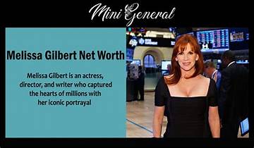 Melissa Schubert Net Worth